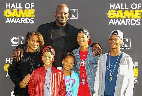 pictures of shaquille o'neal's children.
